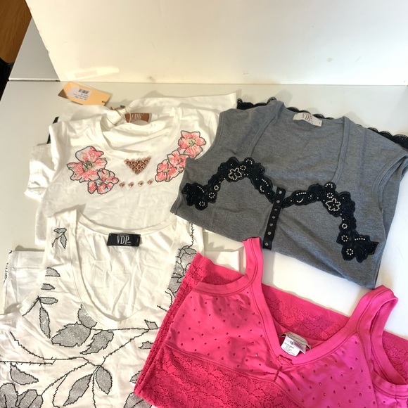 VDP Collection tank tops size 8 bundle of 4 shirts - Picture 2 of 9